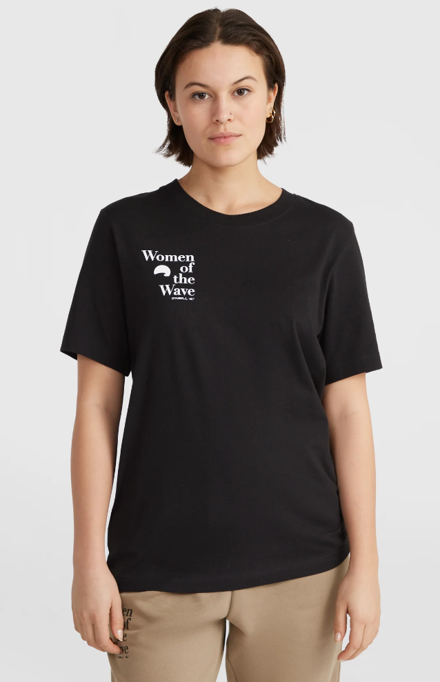 WOMEN OF THE WAVE TSHIRT BLACKOUT