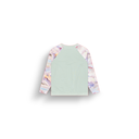 BLAYR PRINTED CREW A CLOUDY BLUE
