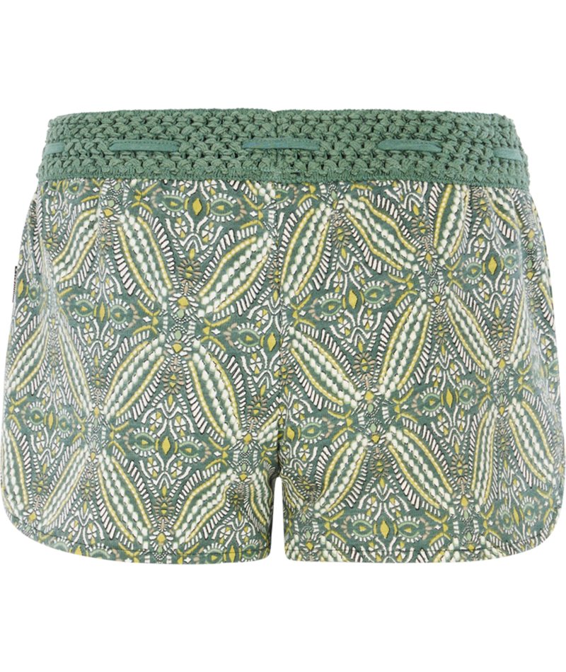 PRTFLOWERY 25 SHORTS VEGGIE GREE