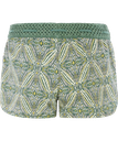 PRTFLOWERY 25 SHORTS VEGGIE GREE