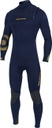 MISSION FULLSUIT FRONT ZIP 5/4/3 NAVY/YELLOW PRINT