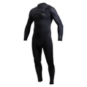 HYPERFREAK+ 5/4 CHEST ZIP FULL BLACK /BLACK