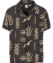 PRTBUCCO SHIRT SS DEEP GREY