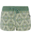 PRTFLOWERY 25 SHORTS VEGGIE GREE