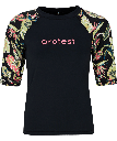 PRTEDEN SURF 3/4 SLEEVES TRUE BLACK