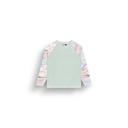 BLAYR PRINTED CREW A CLOUDY BLUE