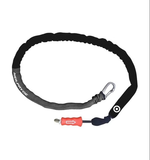 [KA00210C1BLACK] KITE LEASH COMP BLACK