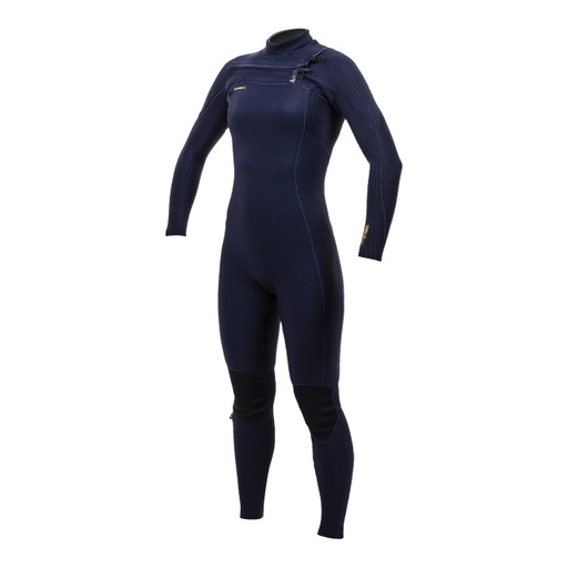 WMN HYPERFREAK 4/3 CHEST ZIP GUNMETAL