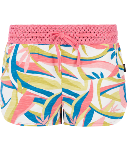 PRTFLOWERY 25 SHORTS GUAVA PINK