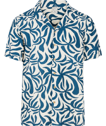 PRTDRE SHIRT SS RAKU BLUE