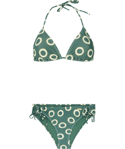 PRTHAIR TRIANGLE BIKINI VEGGIE GREE
