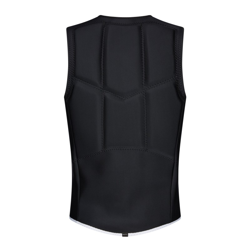 STAR IMPACT VEST FRONT ZIP BLACK