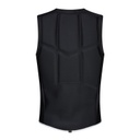 STAR IMPACT VEST FRONT ZIP BLACK