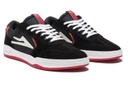 ATLANTIC BLACK/RED SUEDE