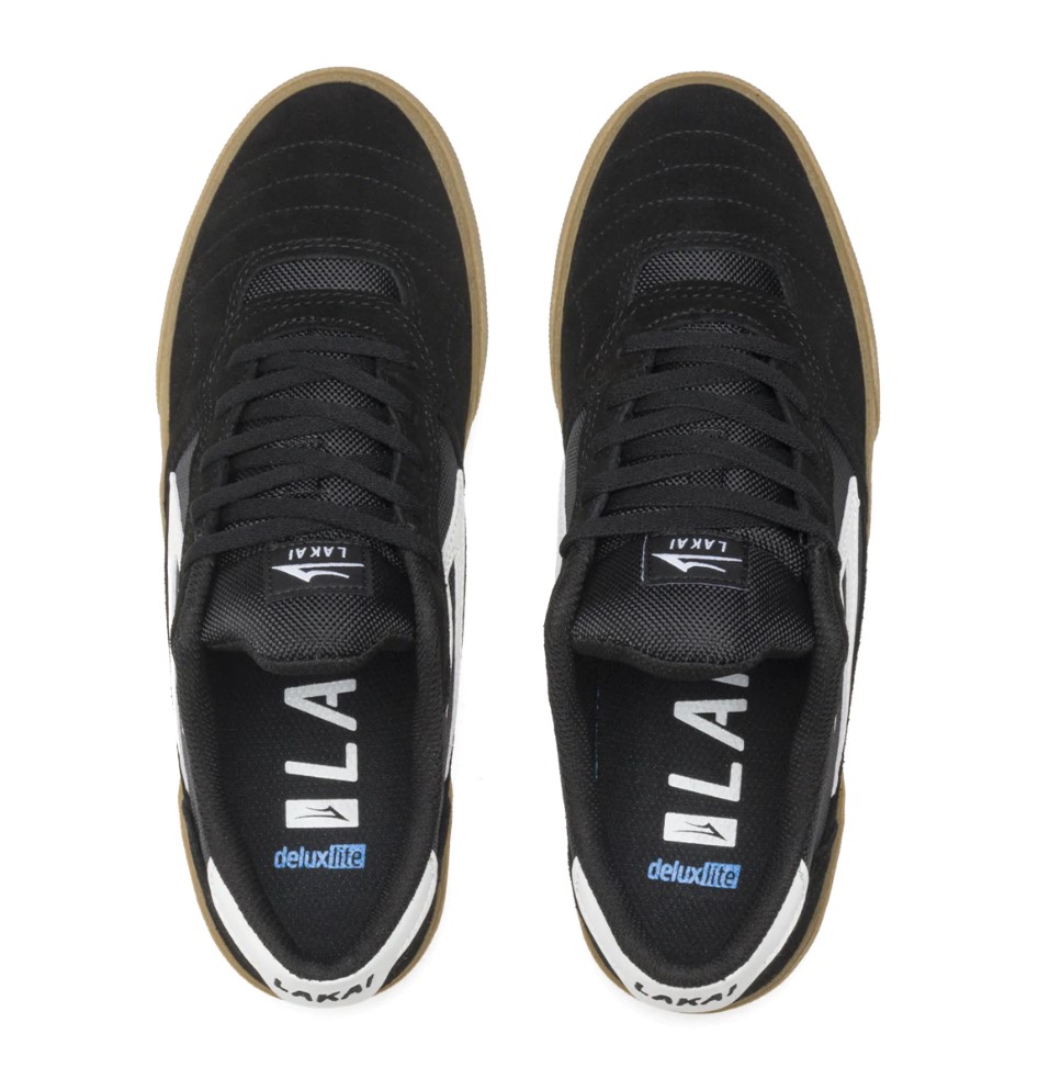 CAMBRIDGE BLACK/GUM SUEDE