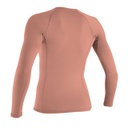 WOMEN BASIC SKIN L/S RASH LIGHT GRAPE