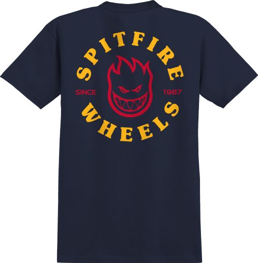 BIGHEAD CLASSIC PKT S/S TSHIRT NAVY/GOLD