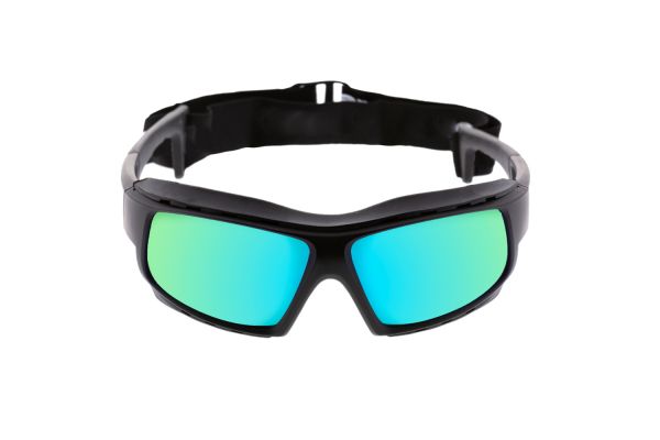 PAROS MATTE BLK BLUE LENS