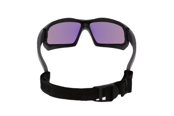 PAROS MATTE BLK BLUE LENS