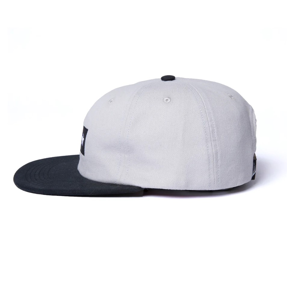 BAR LOGO POLO HAT GREY/BLACK