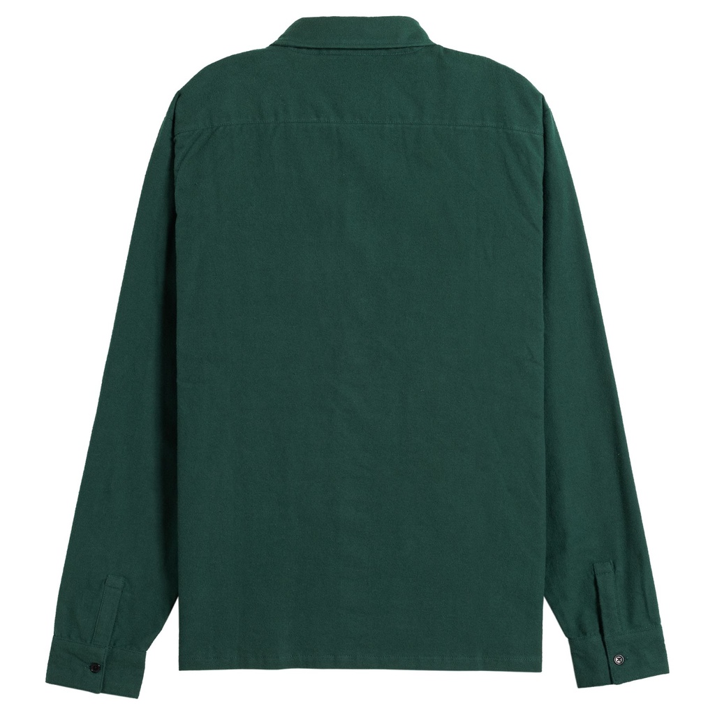 BASIC EAGLE FLANNEL SHIRT DK GRN/BLK