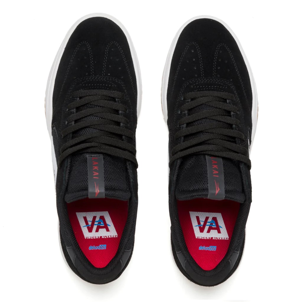 ATLANTIC BLACK/WHITE SUEDE