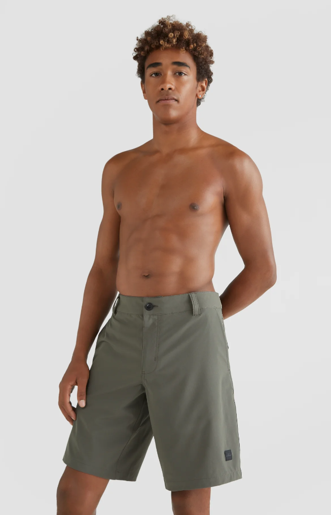 O'NEILL HYBRID CHINO SHORTS MILITARY GREEN