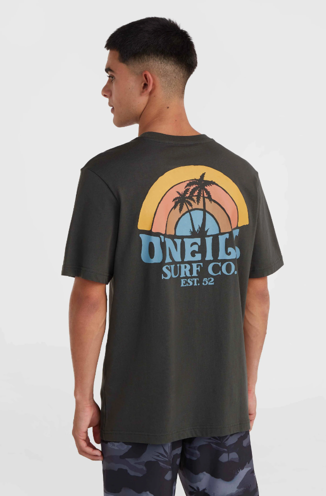 O'NEILL BEACH GRAPHIC T-SHIRT RAVEN