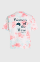 WOW T-SHIRT PINK ICE CUBE TIE DYE