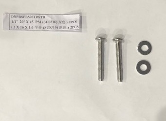 BASE SCREWS ALLEN FOIL HEAD IN (SET 2)