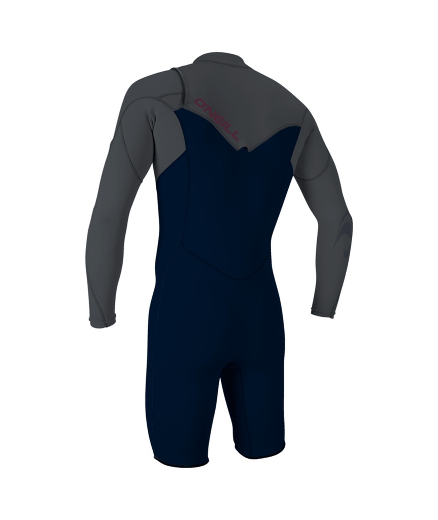 HAMMER 2MM CHEST ZIP L/S SPRING ABYSS/GRAPHITE/GRAPHITE