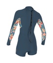WMS BAHIA 2/1 BACK ZIP L/S SPRING COPENBLU/PTDTRPCS/COPENBLU