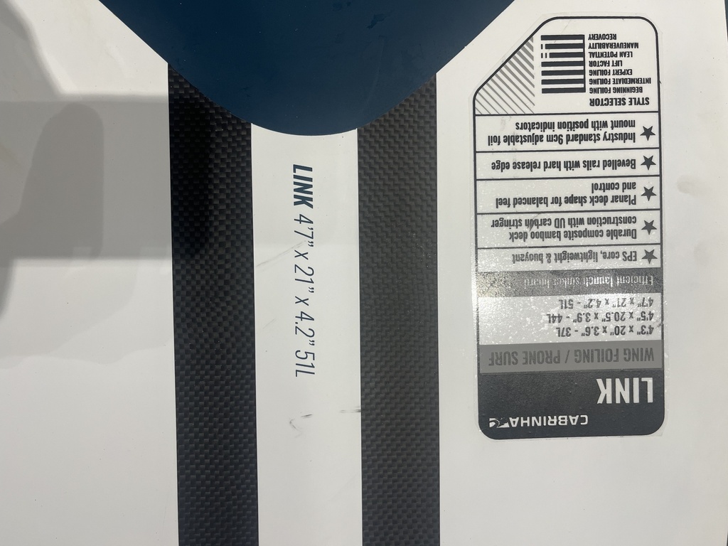LINK 2023 4'7&quot; FOOTSTRAPS NO INCLUIDOS(used)