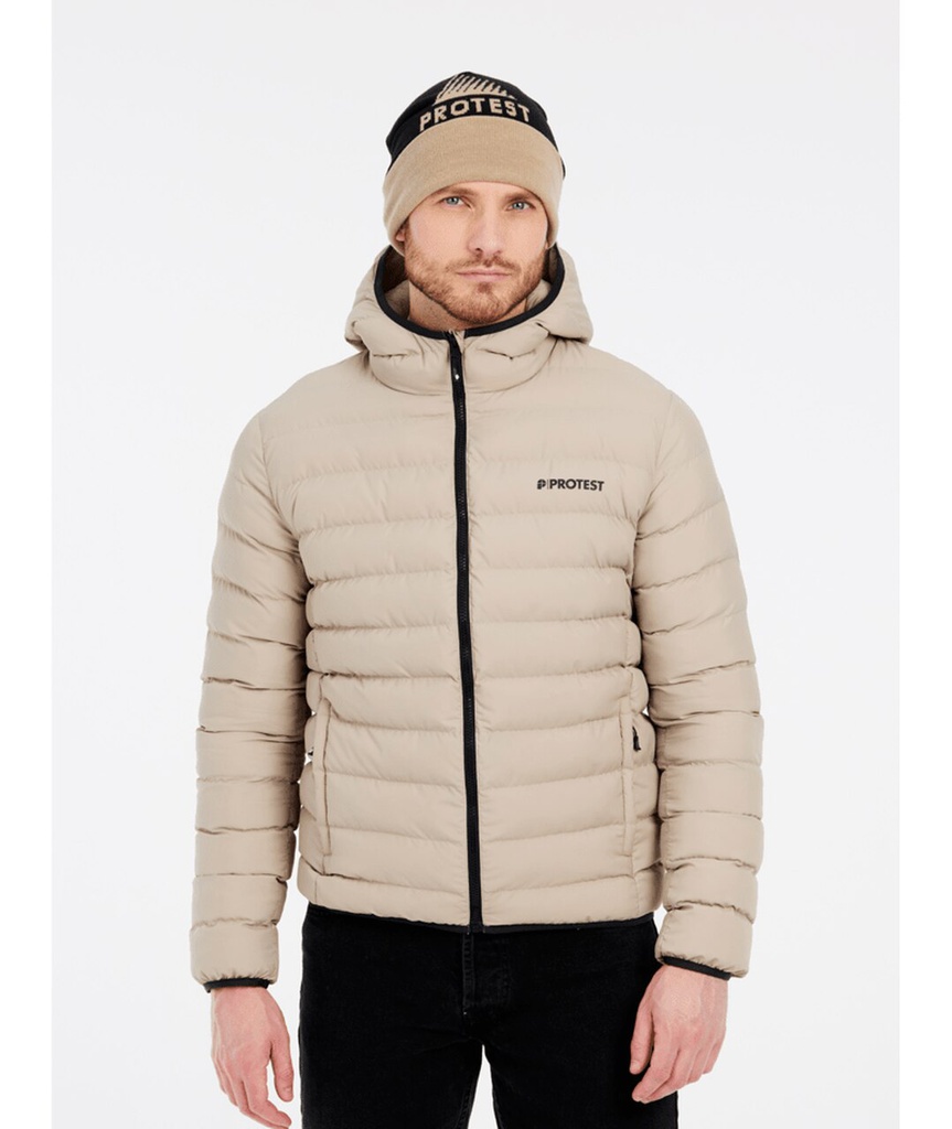 PRTBASSO OUTDOOR PUFFERJACKET BAMBOOBEIGE
