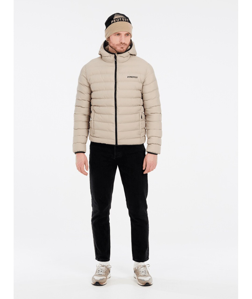 PRTBASSO OUTDOOR PUFFERJACKET BAMBOOBEIGE