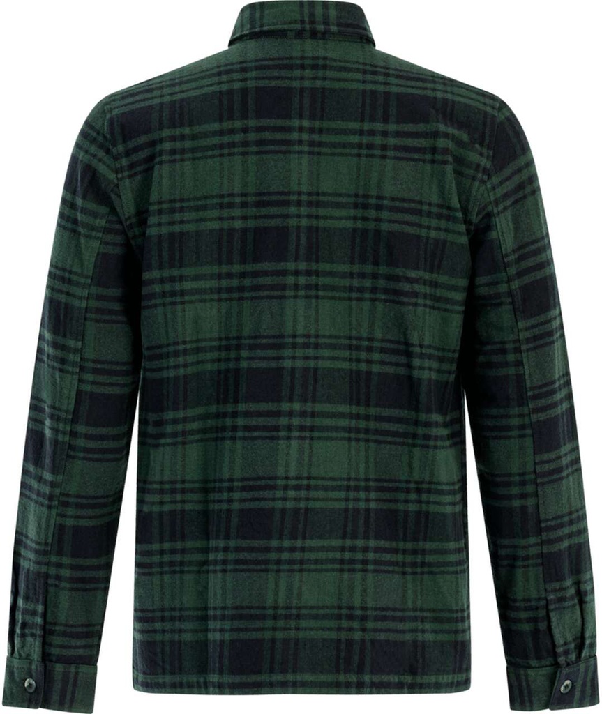 M LUNDER OUTDOOR OVERSHIRT KALE GREEN