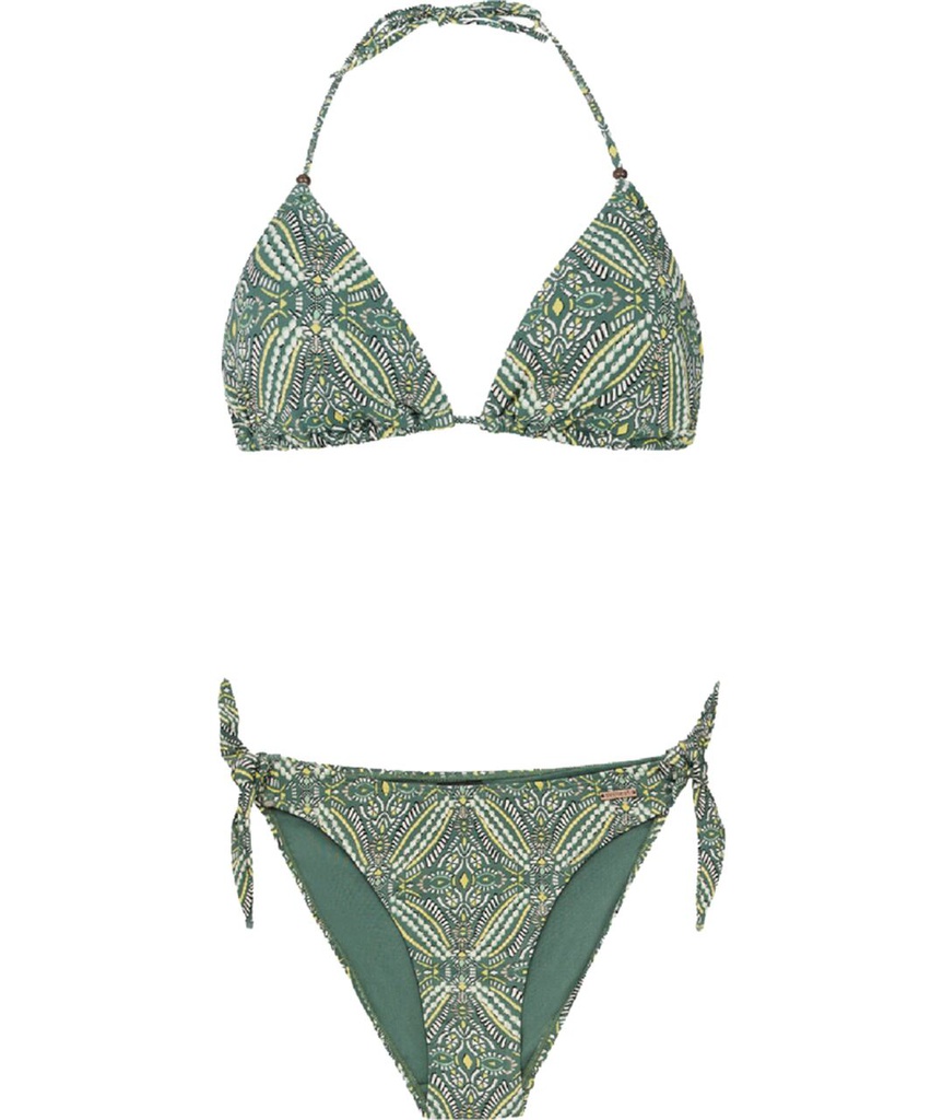PRTFOLTA TRIANGLE BIKINI VEGGIE GREE
