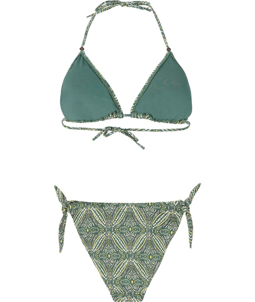 PRTFOLTA TRIANGLE BIKINI VEGGIE GREE