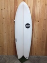 RETRO FISH TWINFIN EPOXY CLEAR 5'10&quot;