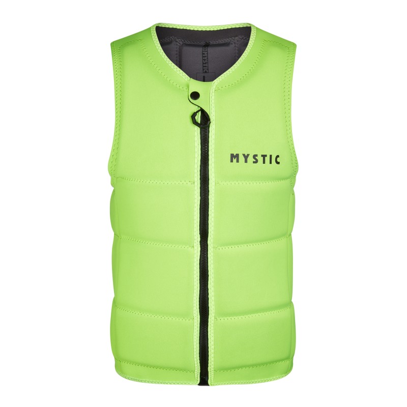 BRAND IMPACT VEST FRONT ZIP FLASH YELLOW