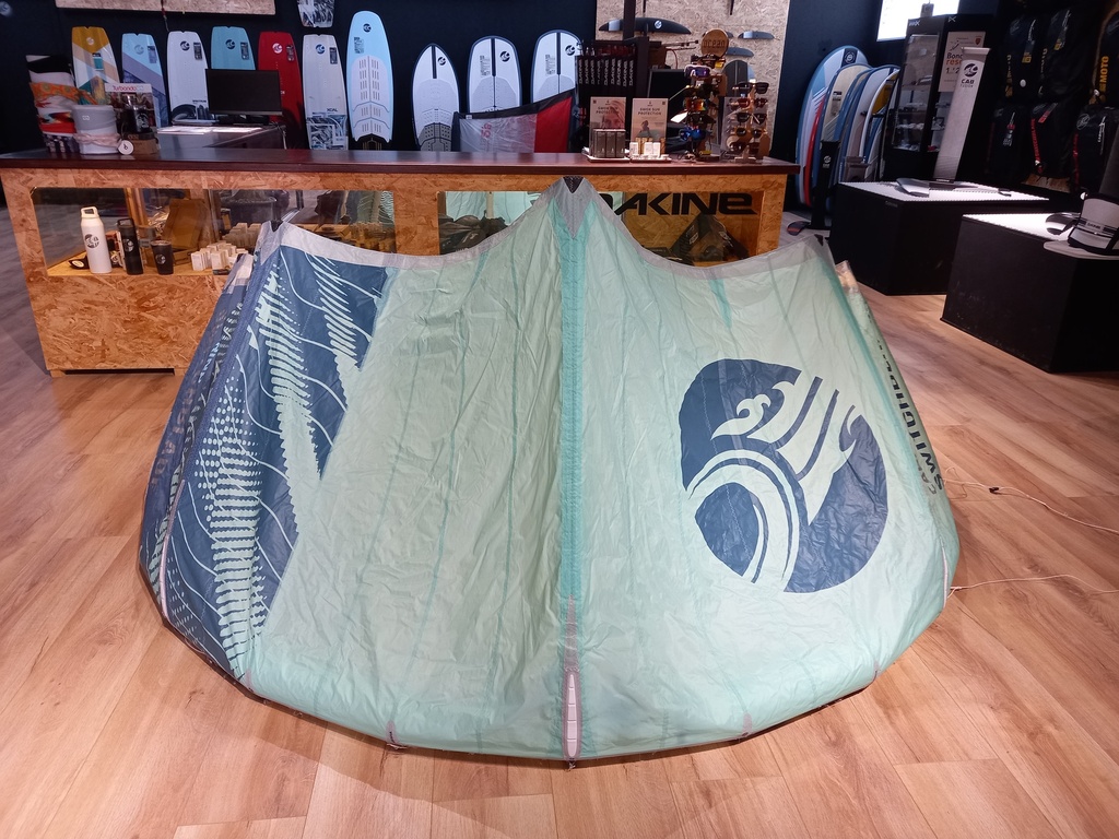 SWITCHBLADE KITE ONLY 2022 TURQUOISE/CYAN 5m (used)