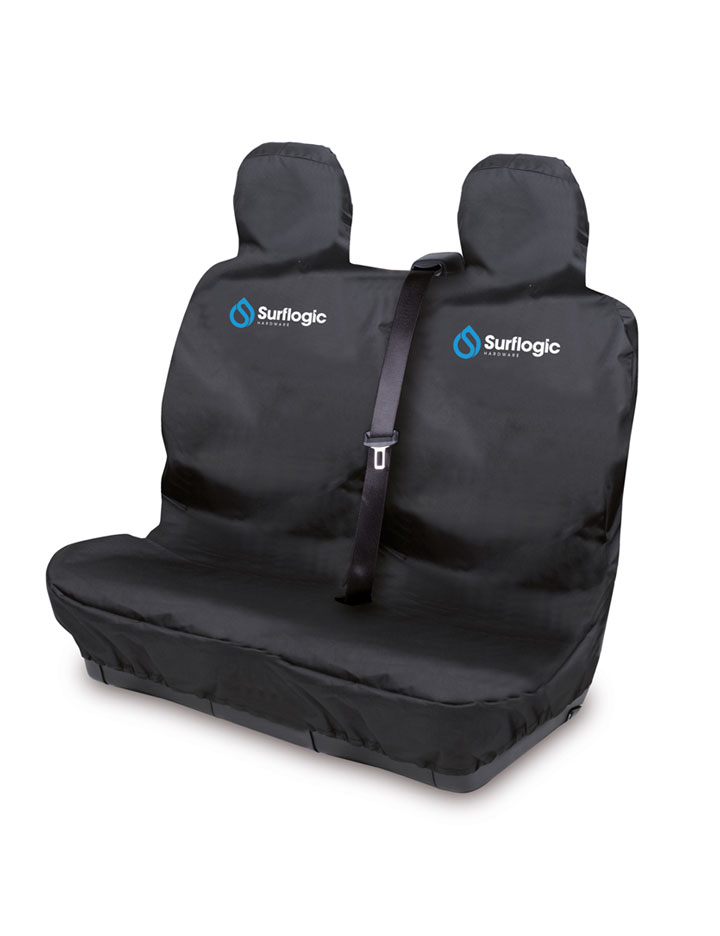 CAR SEAT COVER DOUBLE BLACK