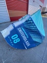 SWITCHBLADE KITE ONLY 2022 TURQUOISE/CYAN 8m (used)