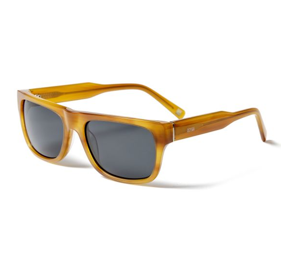 SAINT MALO BROWN STRIPE SMOKE LENSE