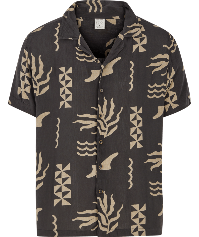 PRTBUCCO SHIRT SS DEEP GREY