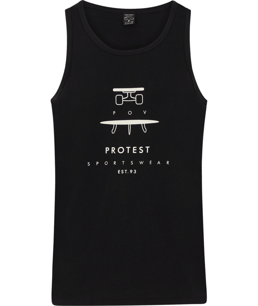 PRTPACU SINGLET TRUE BLACK