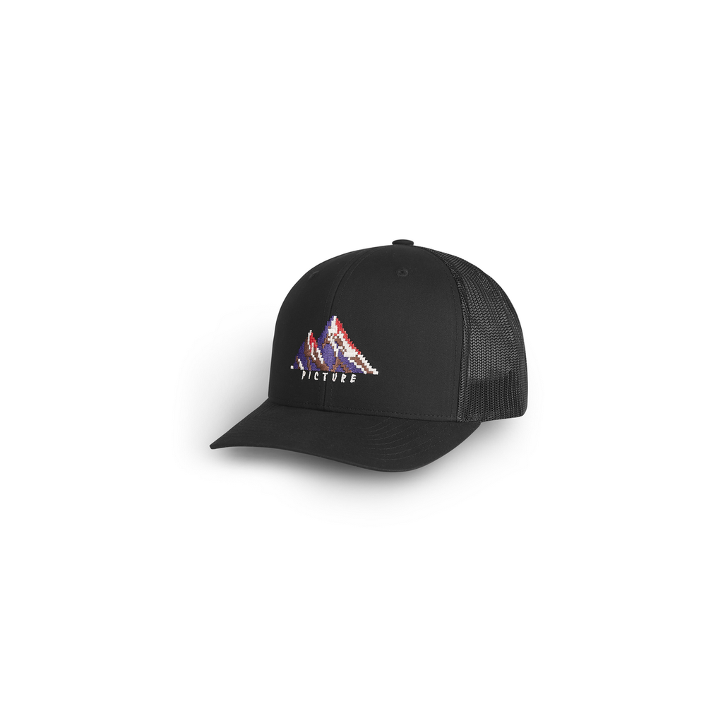 ZEPHYR TRUCKER CAP A BLACK