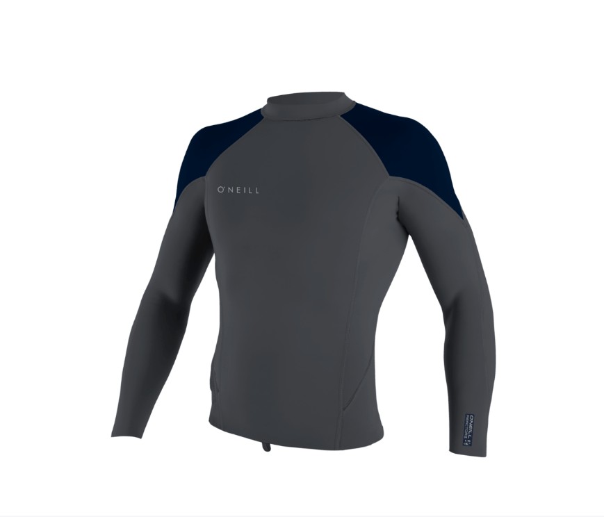 REACTOR-2 1.5MM L/S TOP GRAPHITE/ABYSS/OCEAN