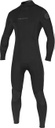 MISSION FULLSUIT BACK ZIP 5/4/3 BLACK