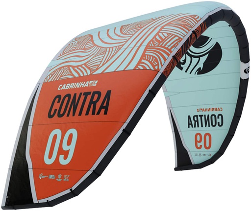 CONTRA 1S KITE ONLY 2022 TURQUOISE/RED
